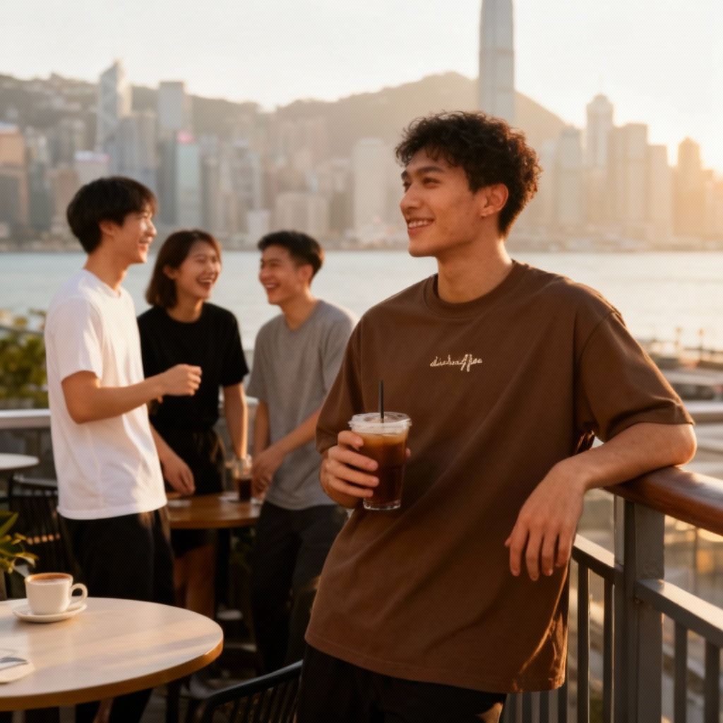 Short Sleeved T-Shirt Chocolate